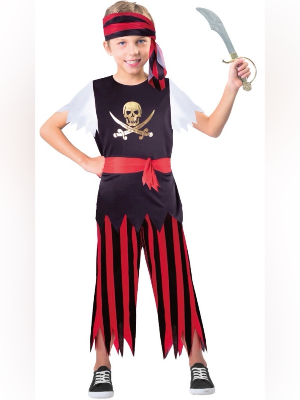 Pirate-Black-Polyester-Unisex-Costume